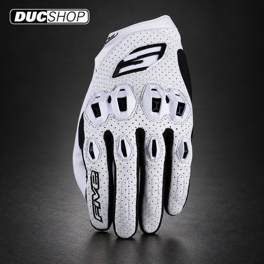 Five Gloves Stunt EVO2 Leather Air Vented Glove | Short Gloves | DucShop