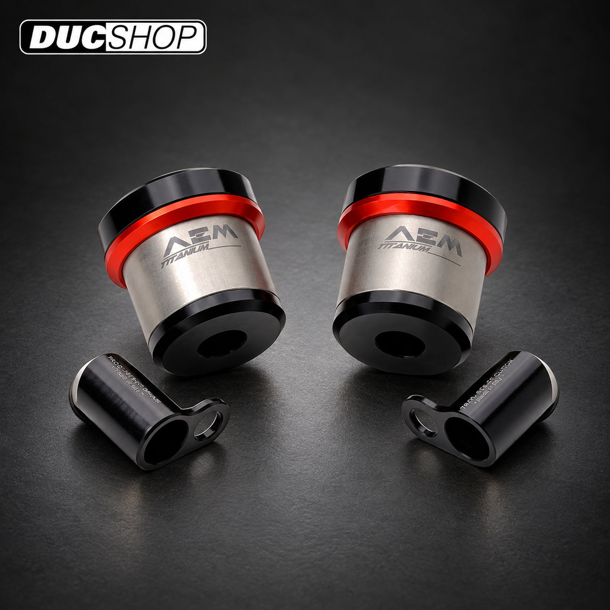 AEM FACTORY - TITANIUM INTEGRATED RESERVOIR FLUID TANKS FOR BREMBO RCS CORSA CORTA MASTER CYLINDERS | Reservoirs | DucShop