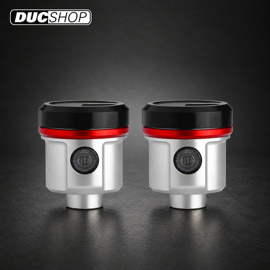 AEM FACTORY - ALUMINUM INTEGRATED RESERVOIR FLUID TANKS FOR BREMBO MCS (SELF PURGING) MASTER CYLINDERS | Reservoirs | DucShop