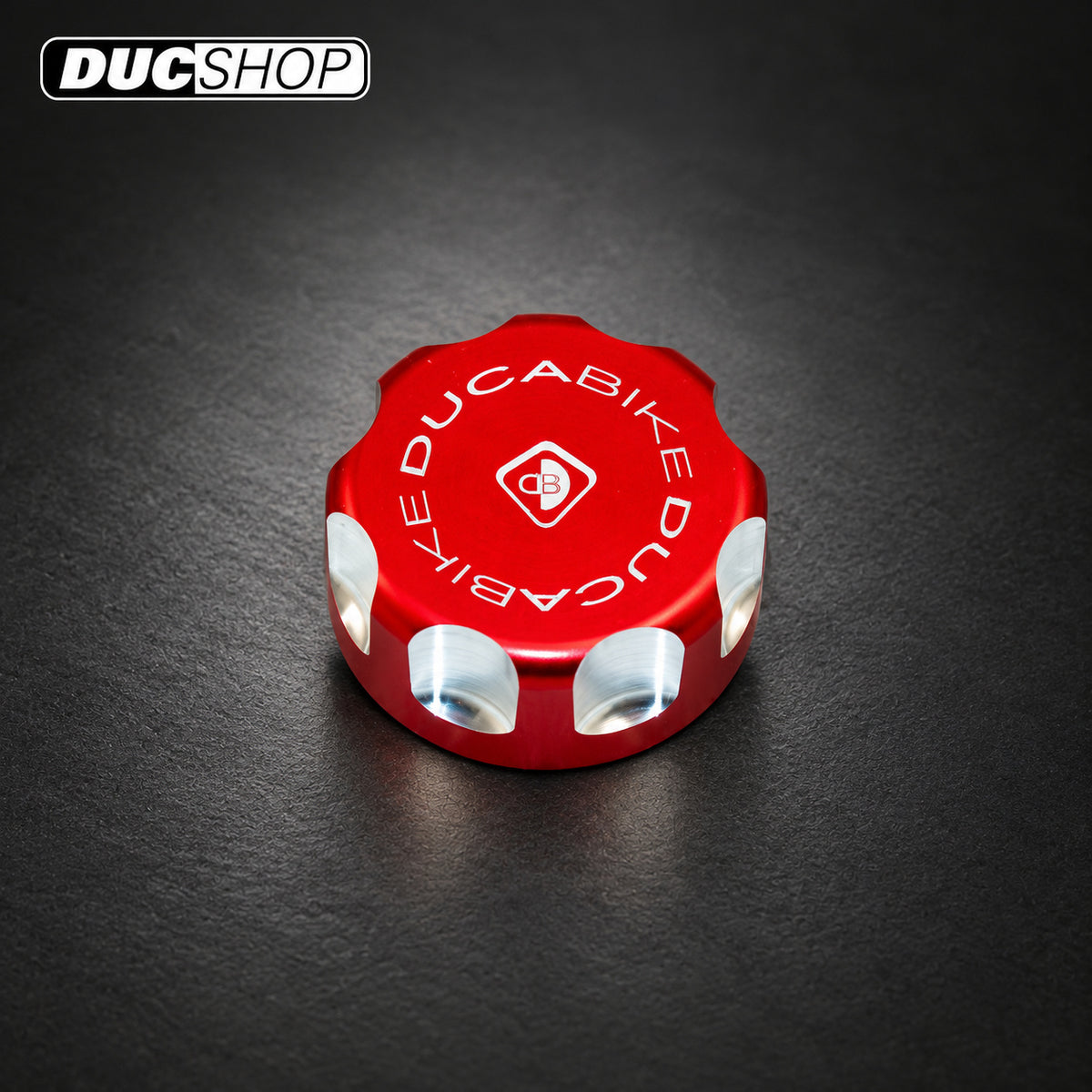 DBK Special Parts (Ducabike) Billet Coolant Reservoir (expansion tank) Cap | Radiator Caps & Covers | ducshop.com