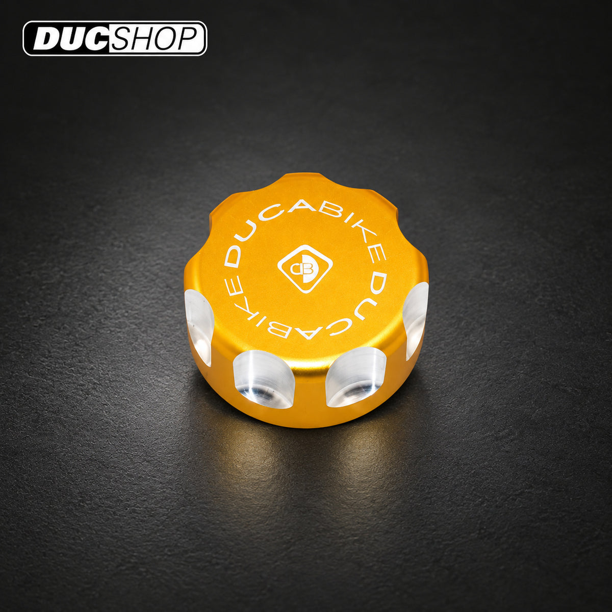 DBK Special Parts (Ducabike) Billet Coolant Reservoir (expansion tank) Cap | Radiator Caps & Covers | ducshop.com