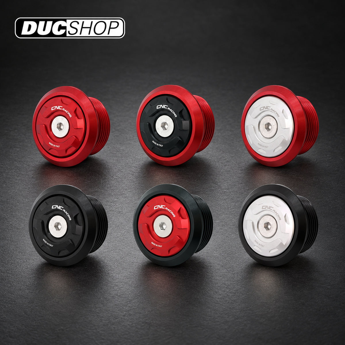 CNC Racing Generator Cover Plug for the Ducati Panigale V2 (all) and Streetfighter V2 | Radiator Caps & Covers | ducshop.com