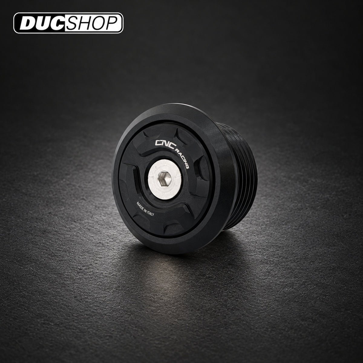 CNC Racing Generator Cover Plug for the Ducati Panigale V2 (all) and Streetfighter V2 | Radiator Caps & Covers | ducshop.com