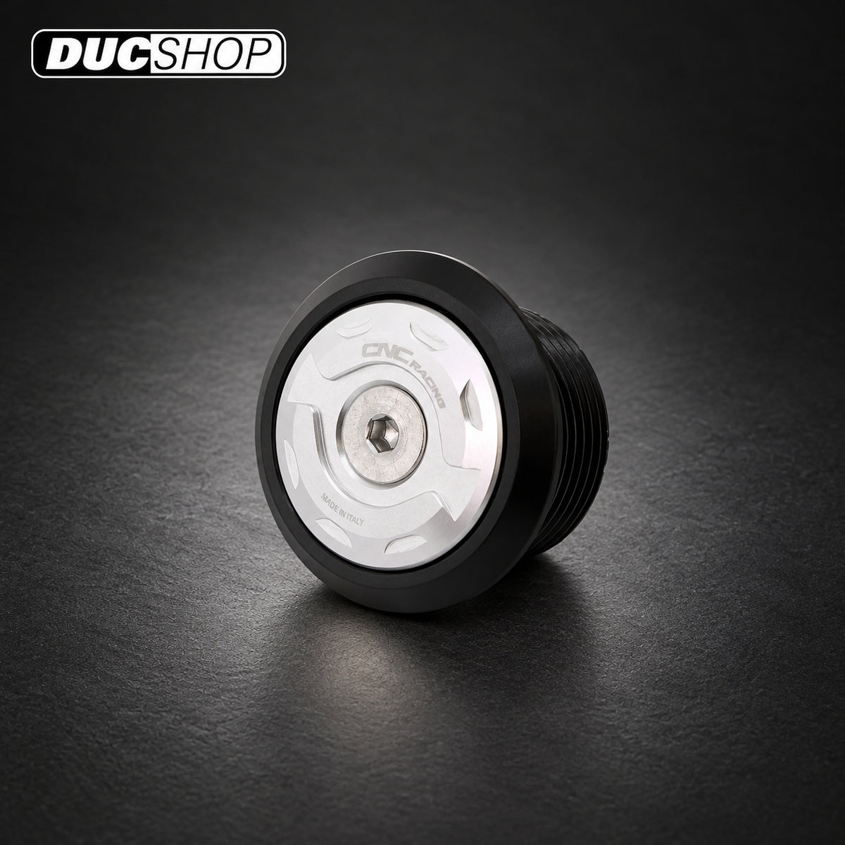 CNC Racing Generator Cover Plug for the Ducati Panigale V2 (all) and Streetfighter V2 | Radiator Caps & Covers | ducshop.com