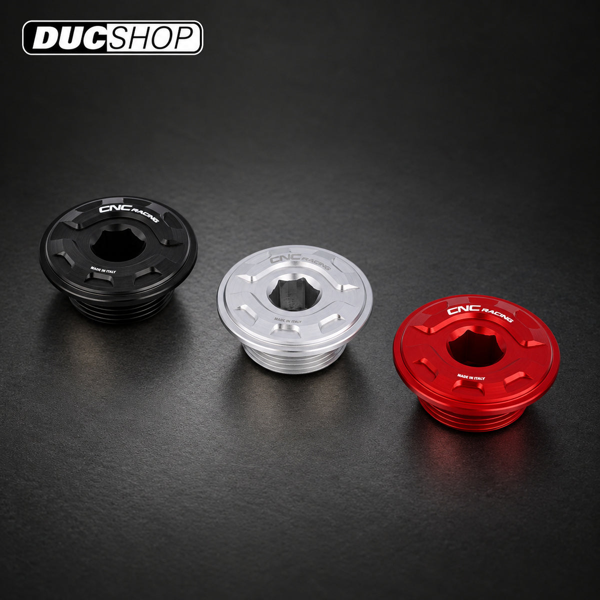 CNC Racing GEAR Oil Fill Plug — M25×1.5 — representative product view; select the listed configuration | Oil Fill & Drain Plugs | ducshop.com