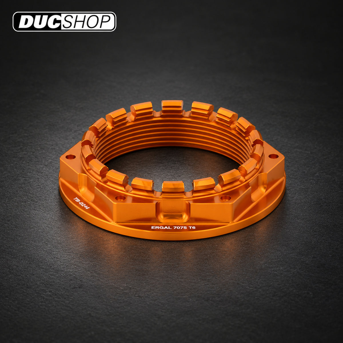 Evotech Srl Rear Wheel Nut TB-024 — KTM Super Duke — representative product view; check selected option and contents | Axles & Axle Nuts | ducshop.com