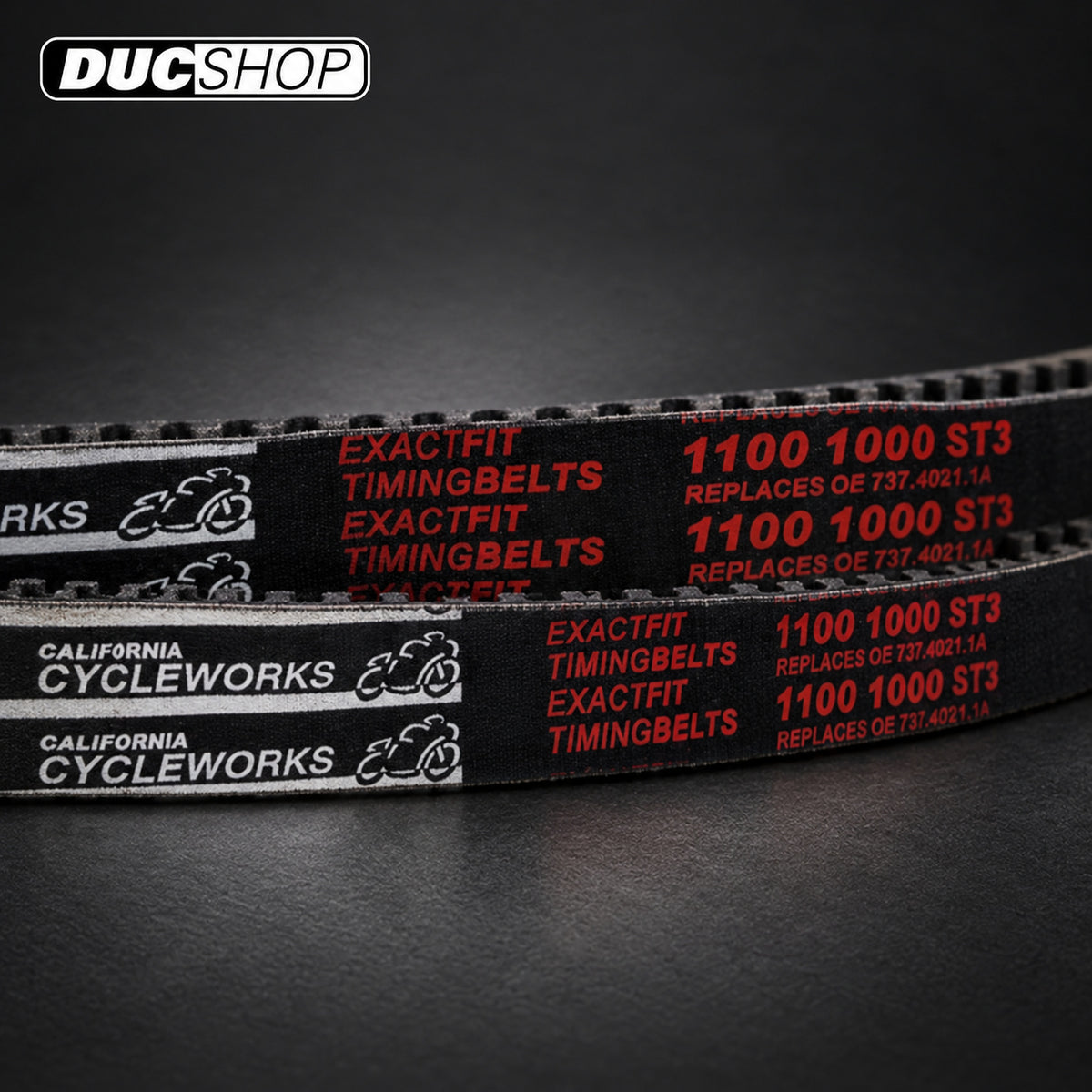 CA Cycleworks ExactFit TB1100 timing belt pair | Ducati Timing Belts | ducshop.com