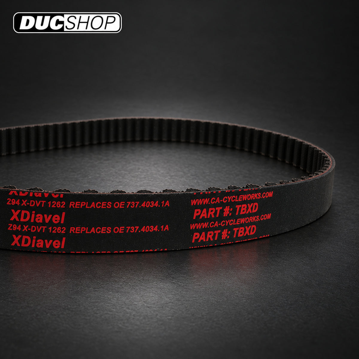 CA Cycleworks ExactFit TBXD timing belt pair | Ducati Timing Belts | ducshop.com