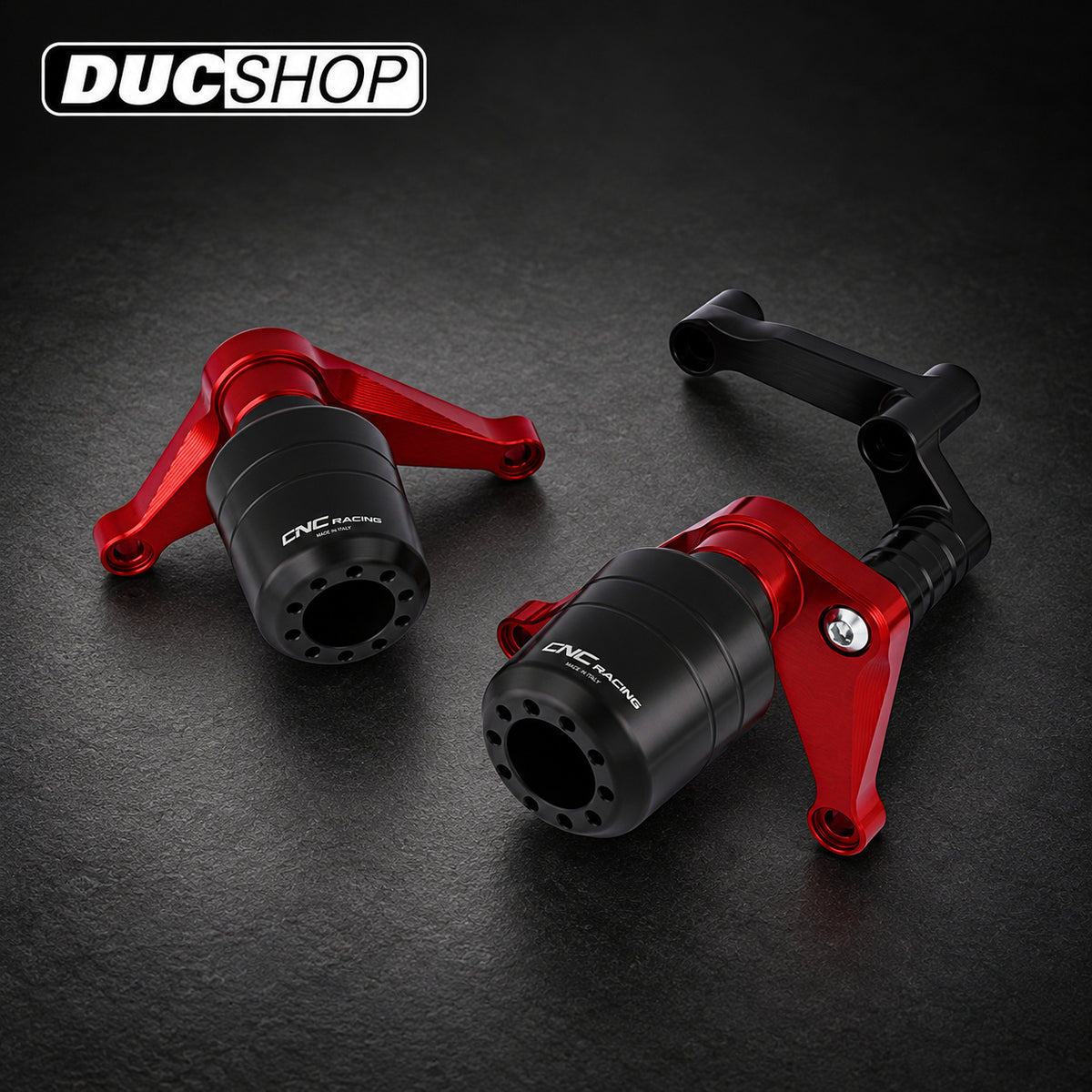 CNC Racing Frame sliders for Panigale V4 / S / Speciale (18-21) | Frame Protection | ducshop.com