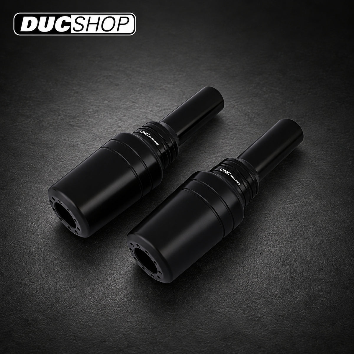 CNC Racing Machined Delrin Frame Slider Kit for the Ducati Hypermotard 950 / SP and DesertX | Frame Protection | ducshop.com