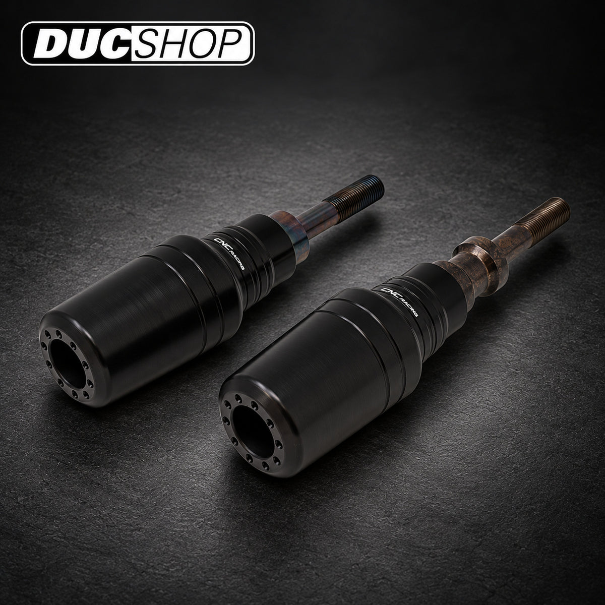 CNC Racing Machined Delrin Frame Slider Kit for the Ducati Streetfighter V4 / S | Frame Protection | ducshop.com