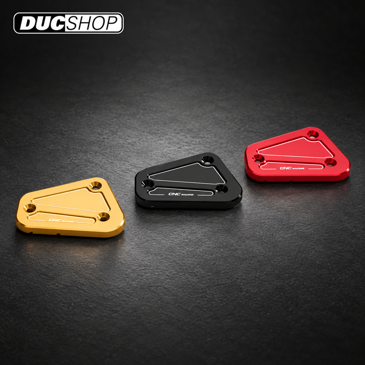 CNC Racing Billet Front Clutch Reservoir Cap for Ducati Multistrada 1000 GT1000 Streetfighter and ST3/ST4 - Blue - DucShop