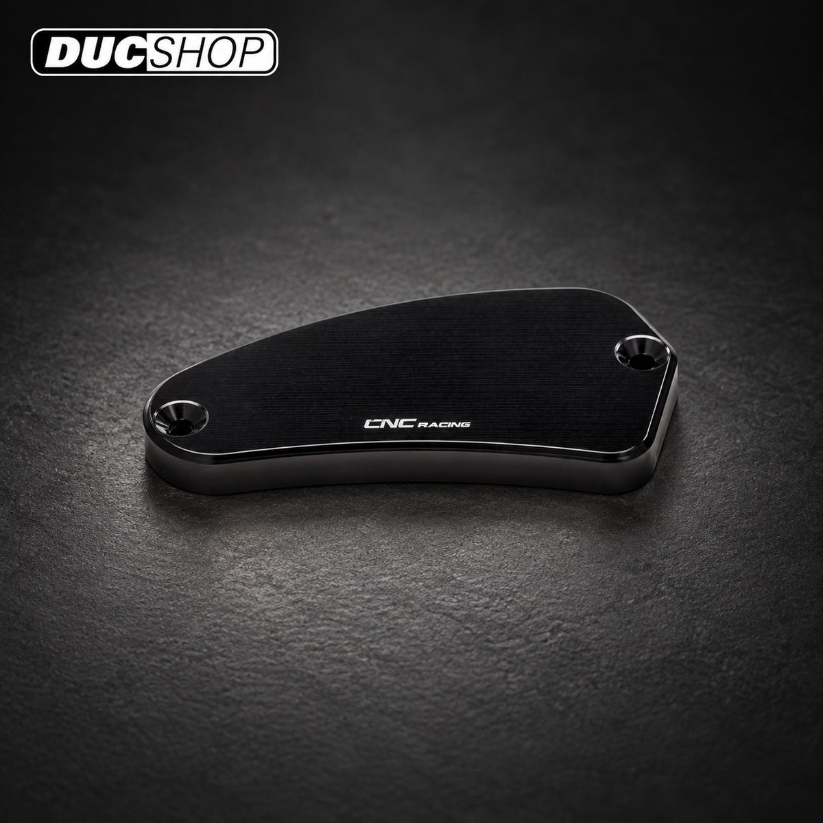 CNC Racing 'Streaks' Front Brake Reservoir Cap For MV Agusta with Nissin Masters - Black - DucShop