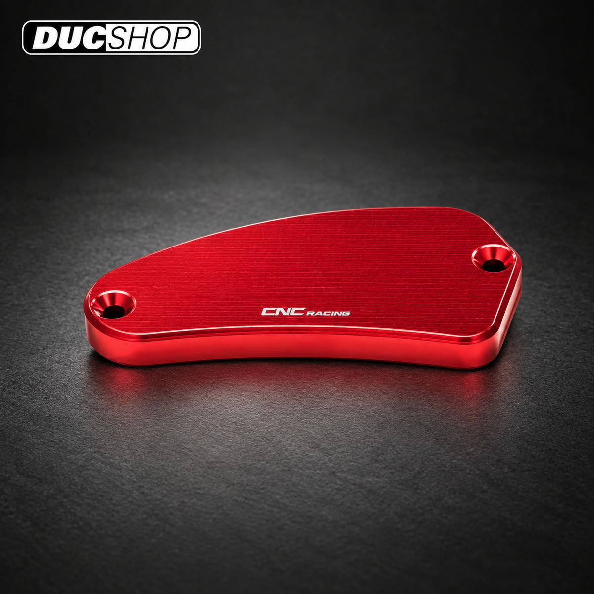 CNC Racing 'Streaks' Front Brake Reservoir Cap For MV Agusta with Nissin Masters - Red - DucShop