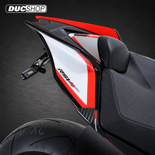 R&G Racing Tail Sliders (Gloss Finish) for the Aprilia RSV4/RR '15-'22 / RSV4 RF/RSV4 1100 Factory '19-'20 / Tuono V4 1100 RR/Factory '15-'20 | Tank & Tail Sliders | ducshop.com