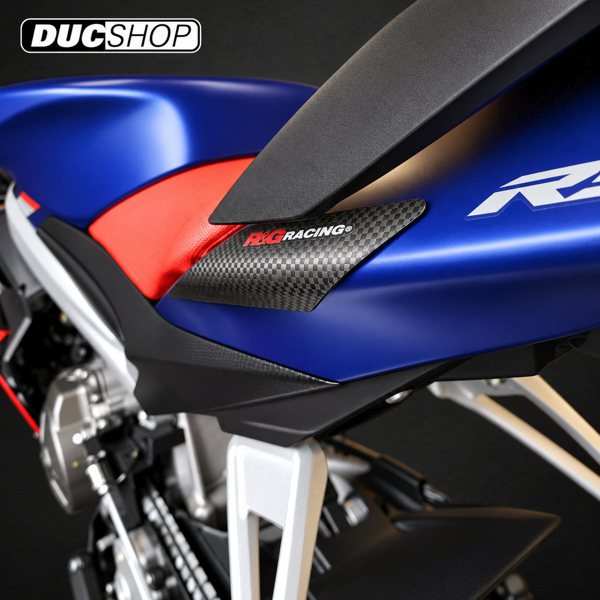 R&G Racing Tail Sliders for the Aprilia RS 660/Tuono 660 '21-'22 | Tank & Tail Sliders | ducshop.com