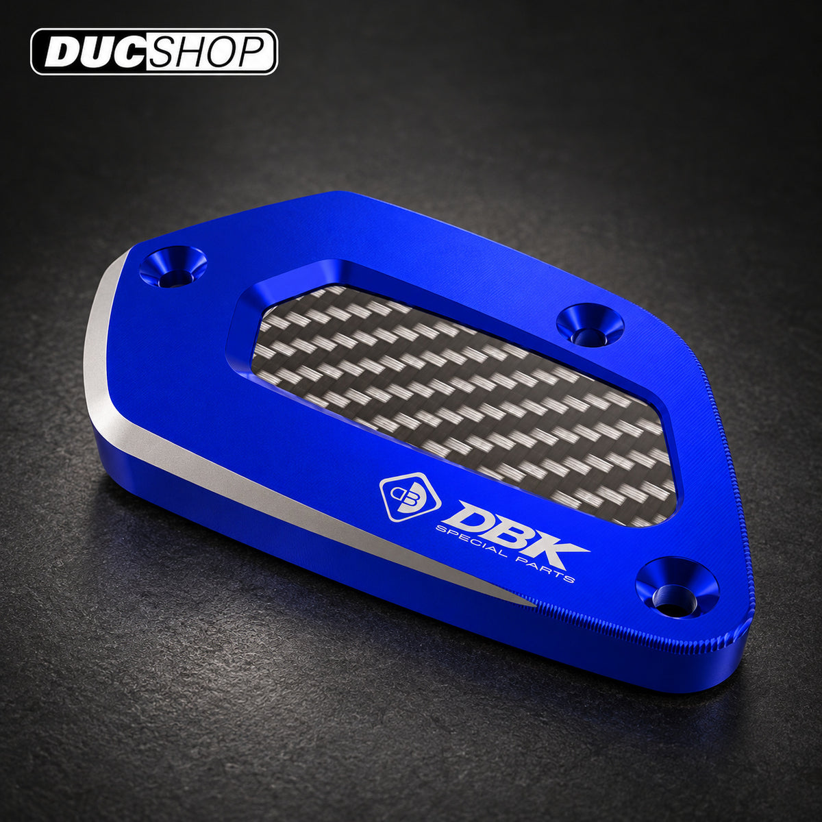 DBK Special Parts (Ducabike) Clutch Reservoir Cap for BMW - Blue - DucShop