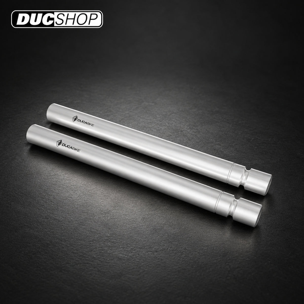 DBK Special Parts (Ducabike) 2 degree Adjustable Clip-On bars for the Ducati Supersport and Scrambler Cafe Racer | DucShop