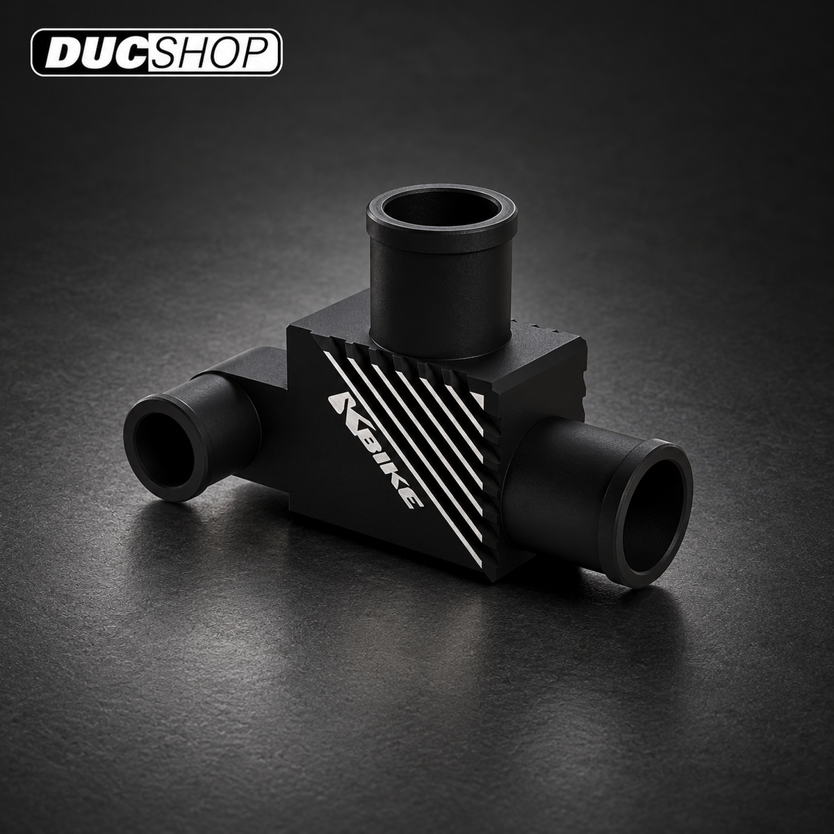 KBike Billet Thermostat Bypass - Replaces 55340031A | Radiators & Oil Coolers | ducshop.com