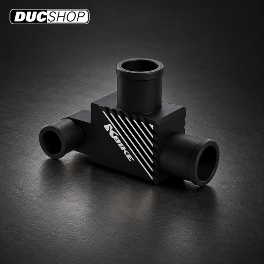 KBike Billet Thermostat Bypass - Replaces 55340031A | Radiators & Oil Coolers | ducshop.com