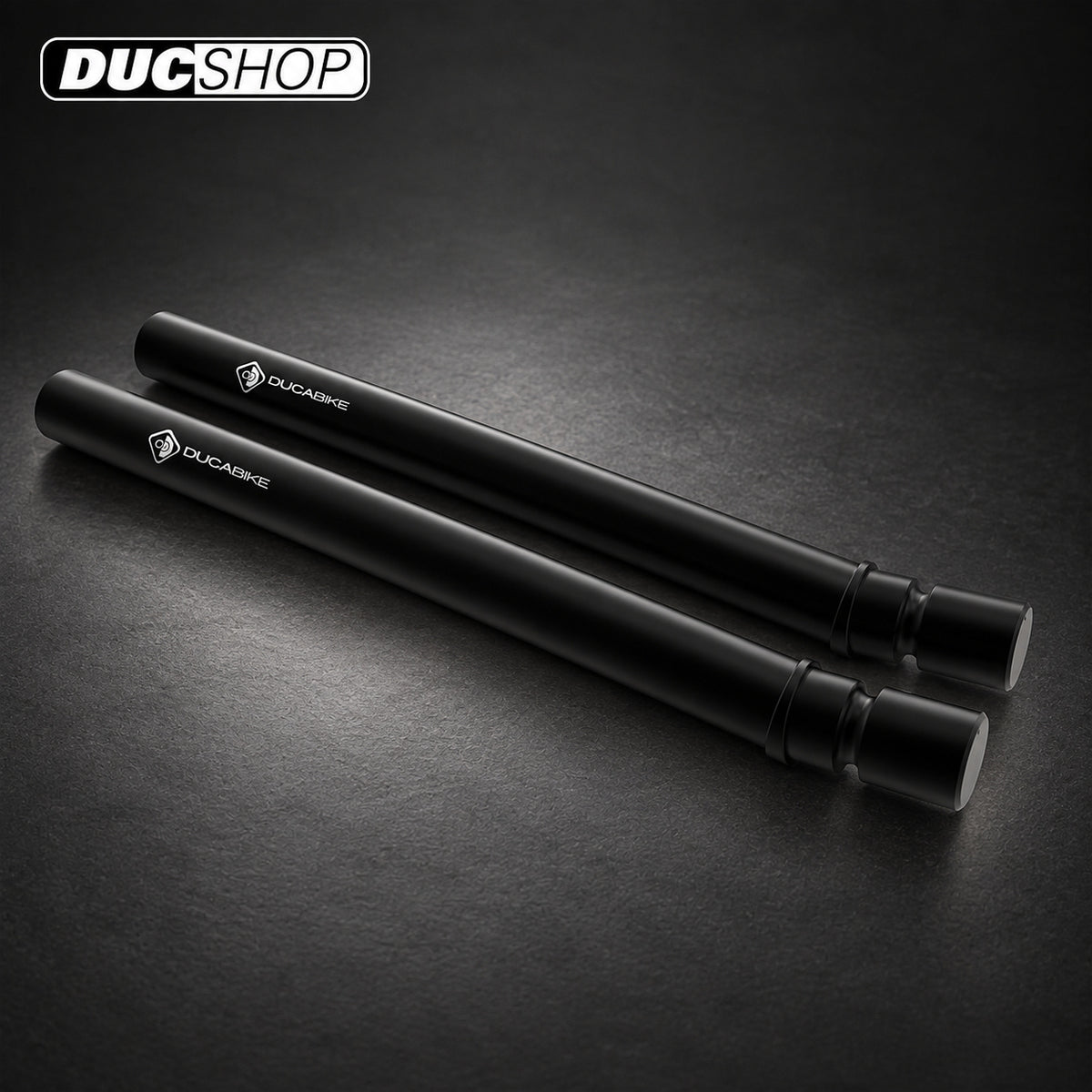 DBK Special Parts (Ducabike) 10 degree Adjustable Clip-On bars for the Ducati Supersport and Scrambler Cafe Racer | DucShop