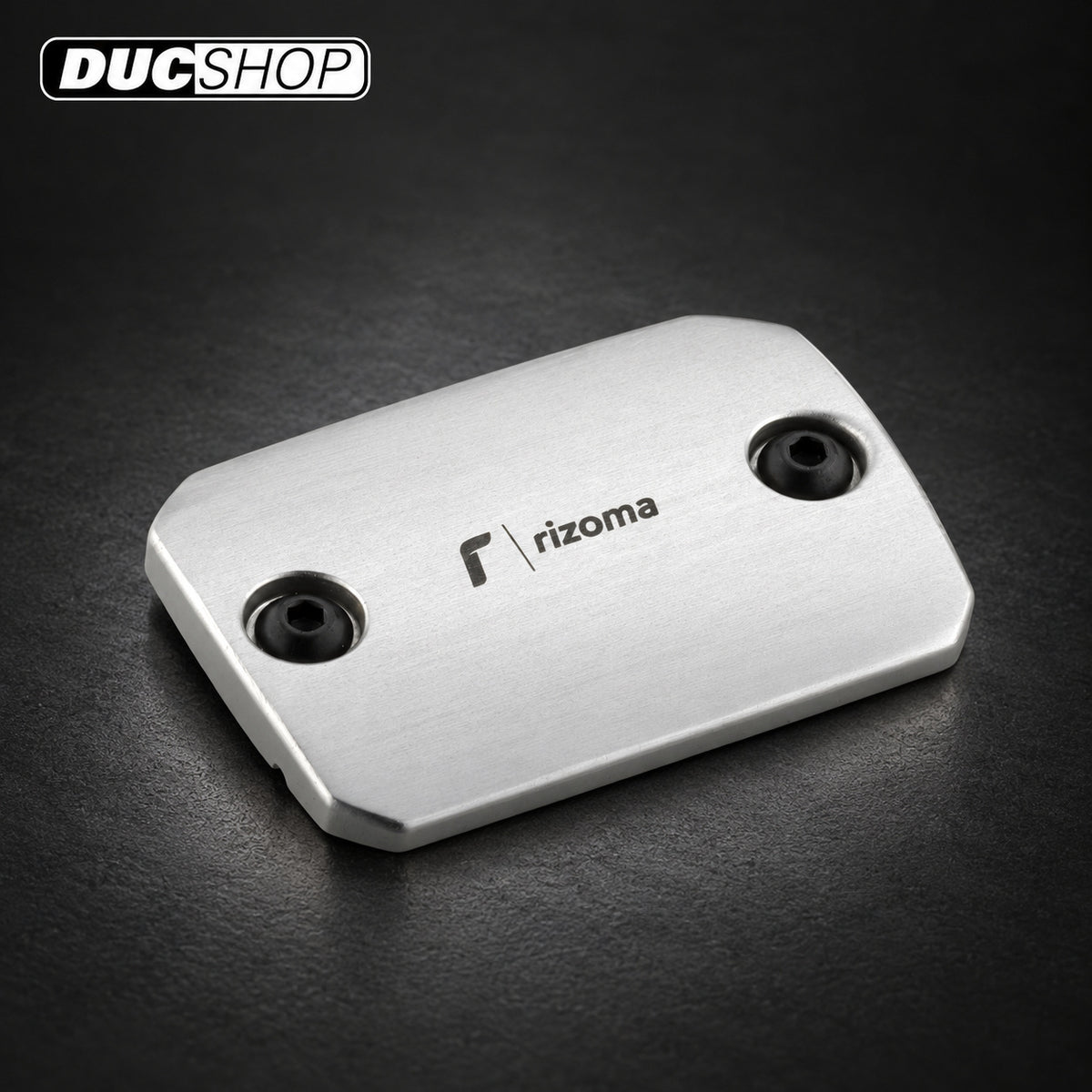 Rizoma Front Brake Fluid Tank Cap For the Ducati Scrambler - Black - DucShop