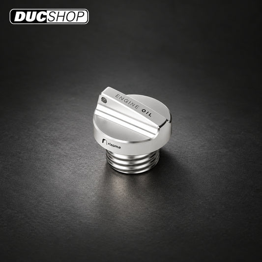 Rizoma Engine Oil Cap — M20×2.5 — representative product view; select the listed configuration | Oil Fill & Drain Plugs | ducshop.com