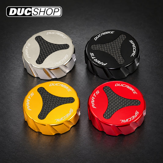 DBK Special Parts (Ducabike) Billet Radiator Cap Cover for the Ducati Monster 821 / 937 / 1200 / S / R | Radiator Caps & Covers | ducshop.com