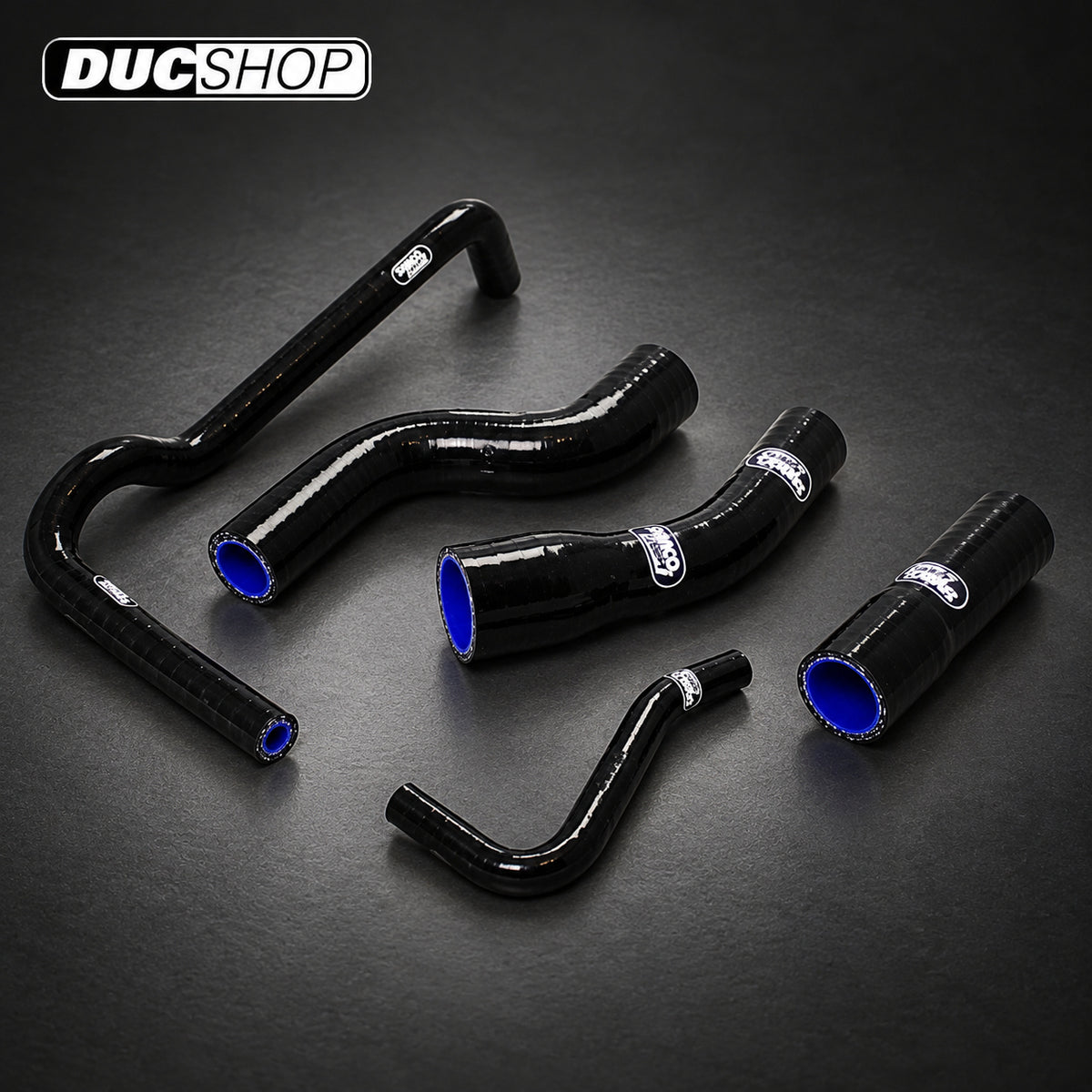 SamcoSport 5 Piece Full Silicone Coolant Hose Set For Triumph Rocket III (03-18) | Hose Kits | ducshop.com