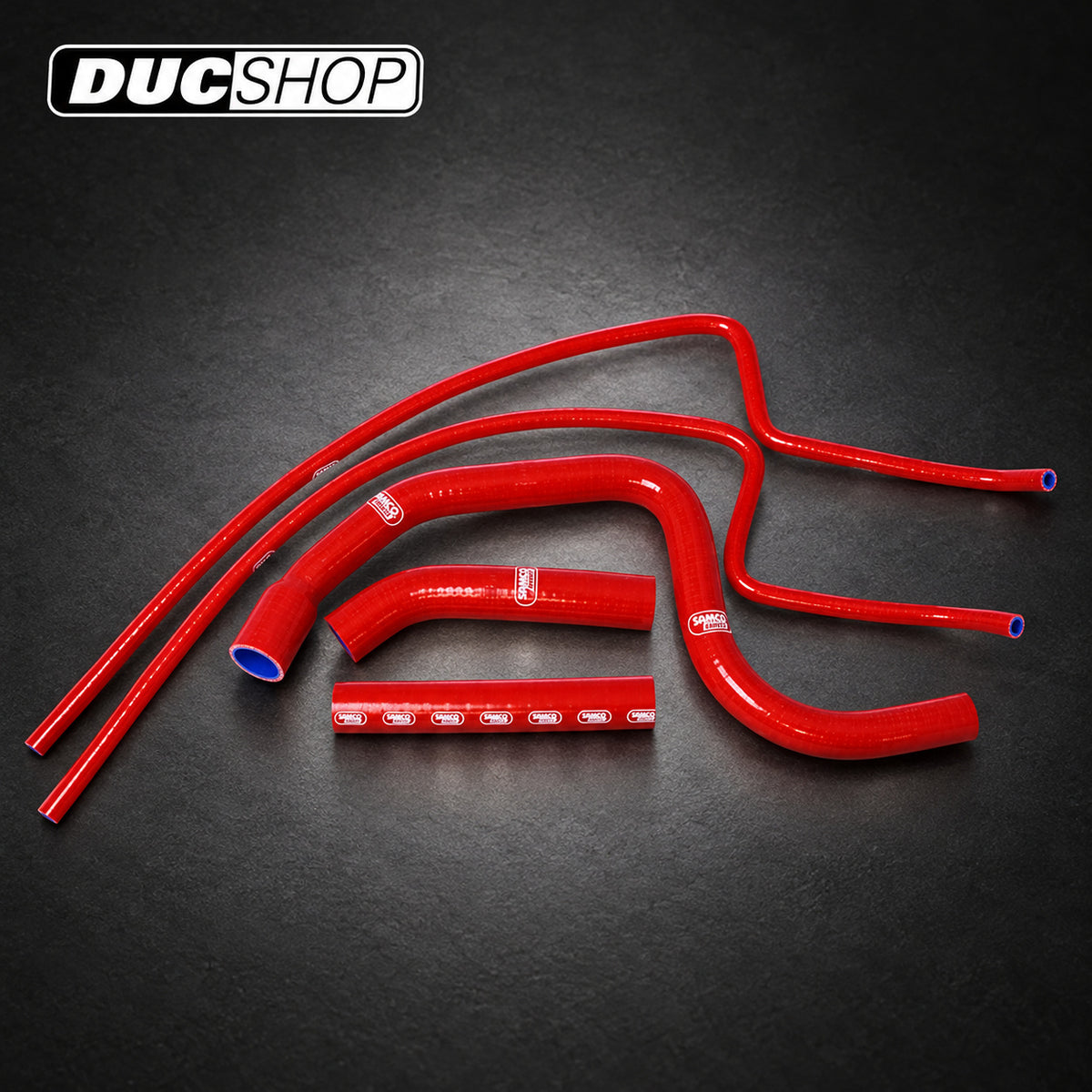 SamcoSport 5 Piece Full Silicone Coolant Hose Set For Triumph Speed Triple 1050 (2011-15) | Hose Kits | ducshop.com