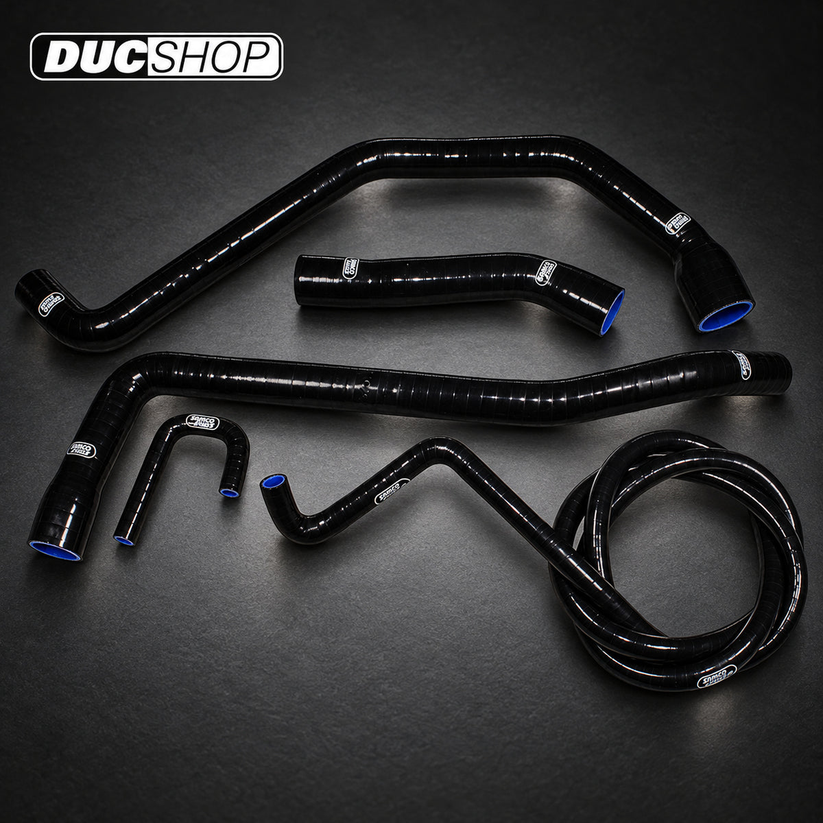 SamcoSport 5 Piece Full Silicone Coolant Hose Set For Triumph Tiger Sport 1050 (2013-15) | Hose Kits | ducshop.com