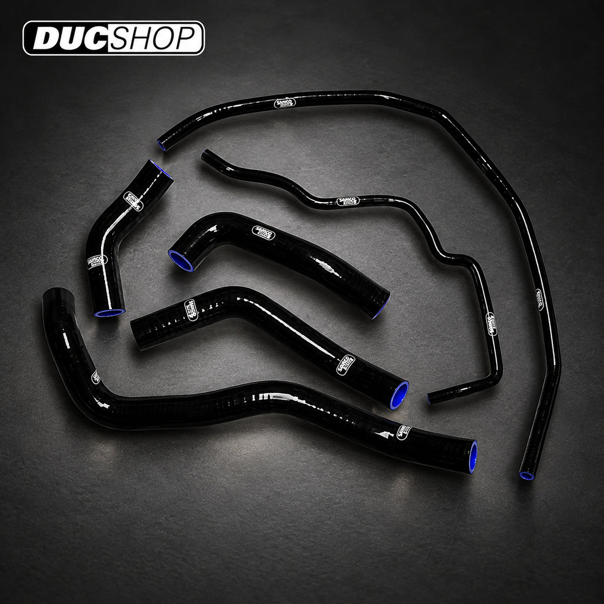 SamcoSport 6 Piece Full Silicone Coolant Hose Set For Triumph Daytona 765 Moto2 | Hose Kits | ducshop.com