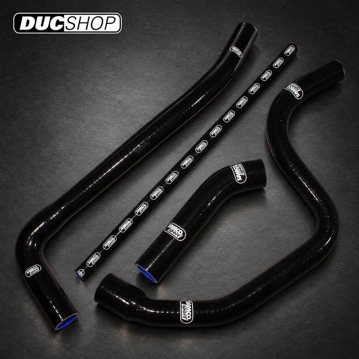 SamcoSport 4 Piece Full Silicone Coolant Hose Set For Triumph Speed Triple 1050 (05-10) and Daytona 955i (07-08) | Hose Kits | ducshop.com