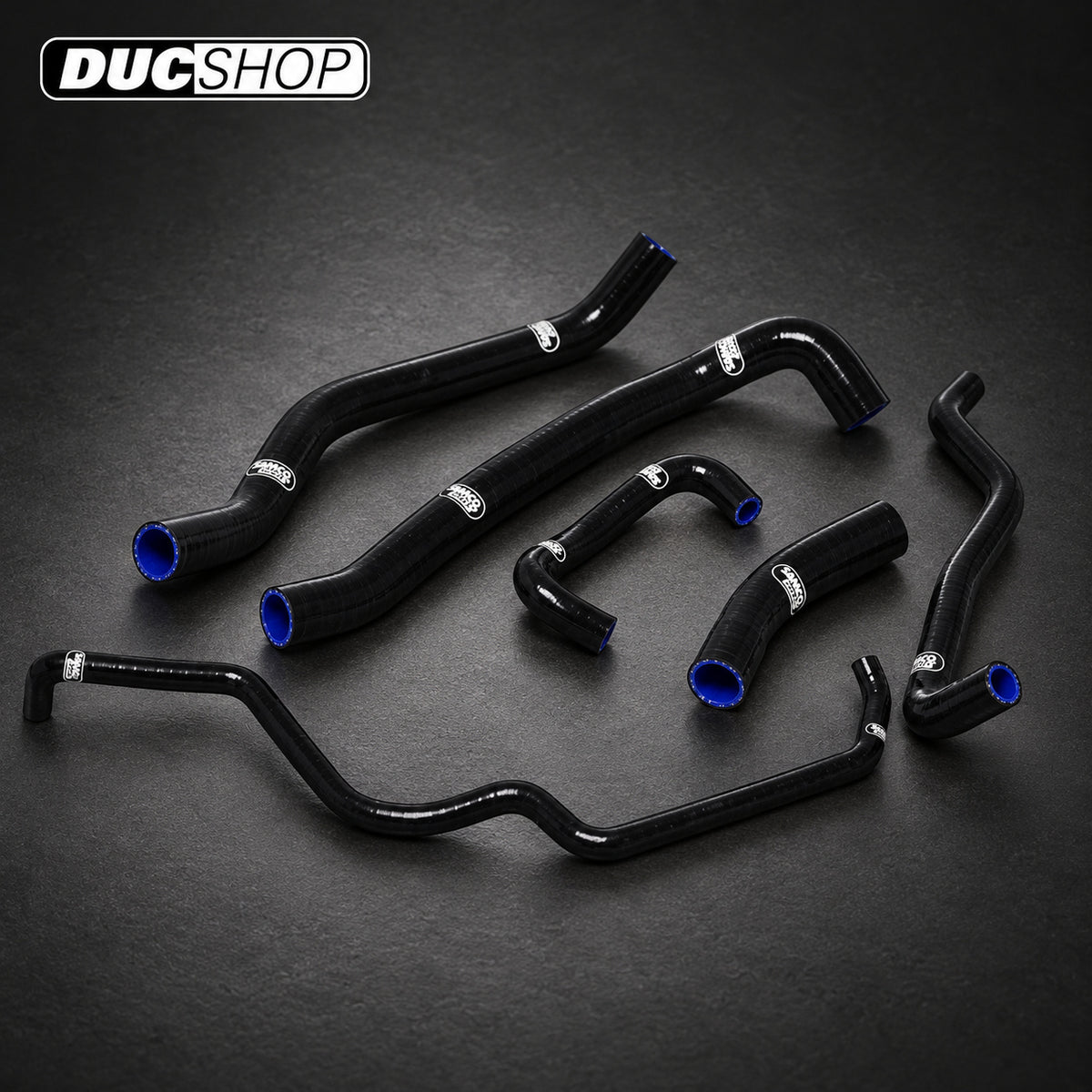 SamcoSport 6 Piece Full Silicone Coolant Hose Set For Triumph Daytona 675 / 675R (2006-12) | Hose Kits | ducshop.com