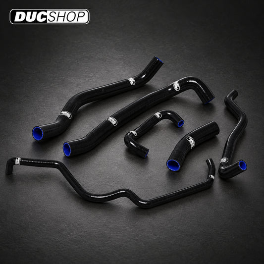 SamcoSport 6 Piece Full Silicone Coolant Hose Set For Triumph Daytona 675 / 675R (2006-12) | Hose Kits | ducshop.com