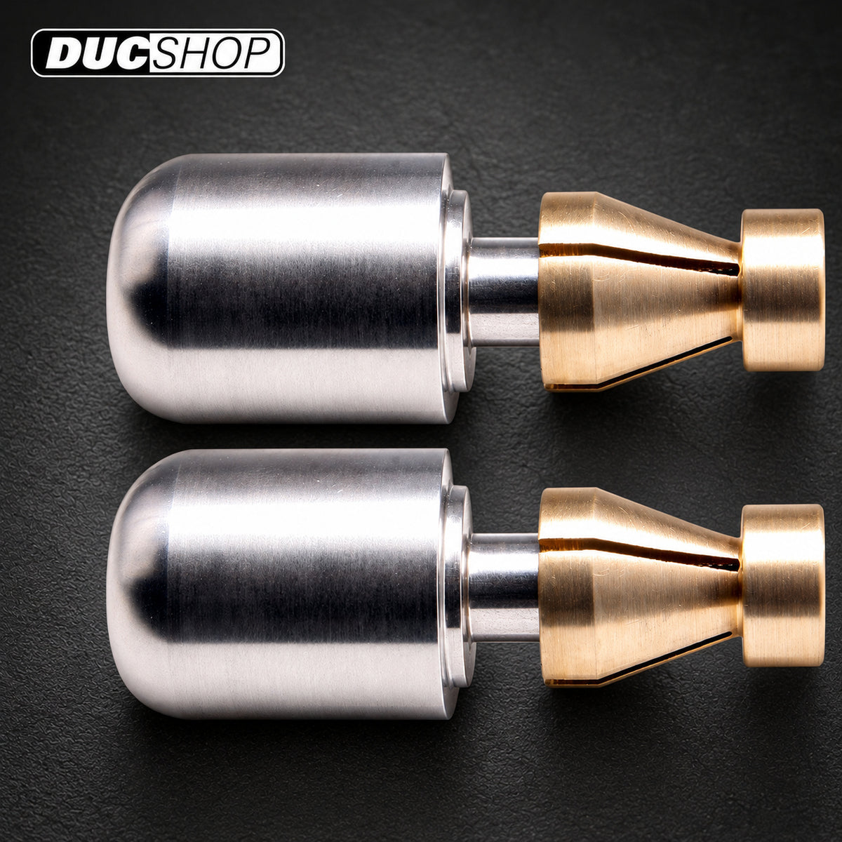 Oberon Large Stainless Bar End Weights | Bar End Protection | ducshop.com