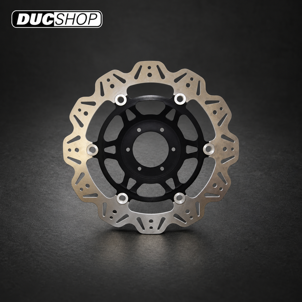 EBC Brakes VR4155 front Vee-Rotor with black carrier - DucShop
