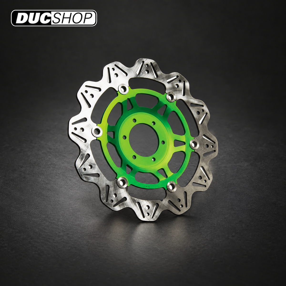 EBC Brakes VR4155 front Vee-Rotor with green carrier - DucShop