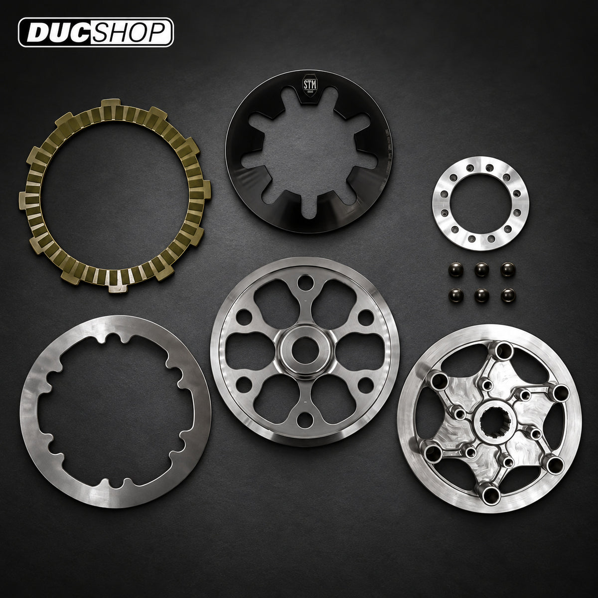 STM CLG SKELETOR Off Road Clutch for KTM and Husqvarna 125 | Off Road Clutches | ducshop.com