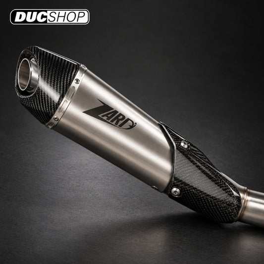Zard 2-1 Full Racing Exhaust — Aprilia RS 660 / Tuono 660 — representative product view; see selected configuration and listing contents | Exhausts | ducshop.com