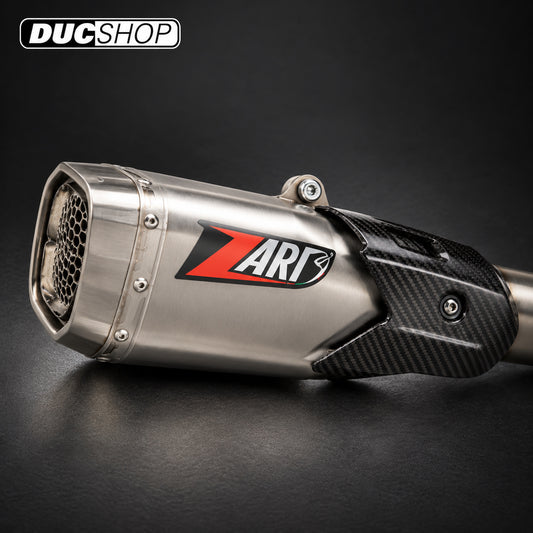 Zard Titanium Slip-On — Ducati Panigale / Streetfighter V4 2025+ — representative product view; see selected configuration and listing contents | Exhausts | ducshop.com
