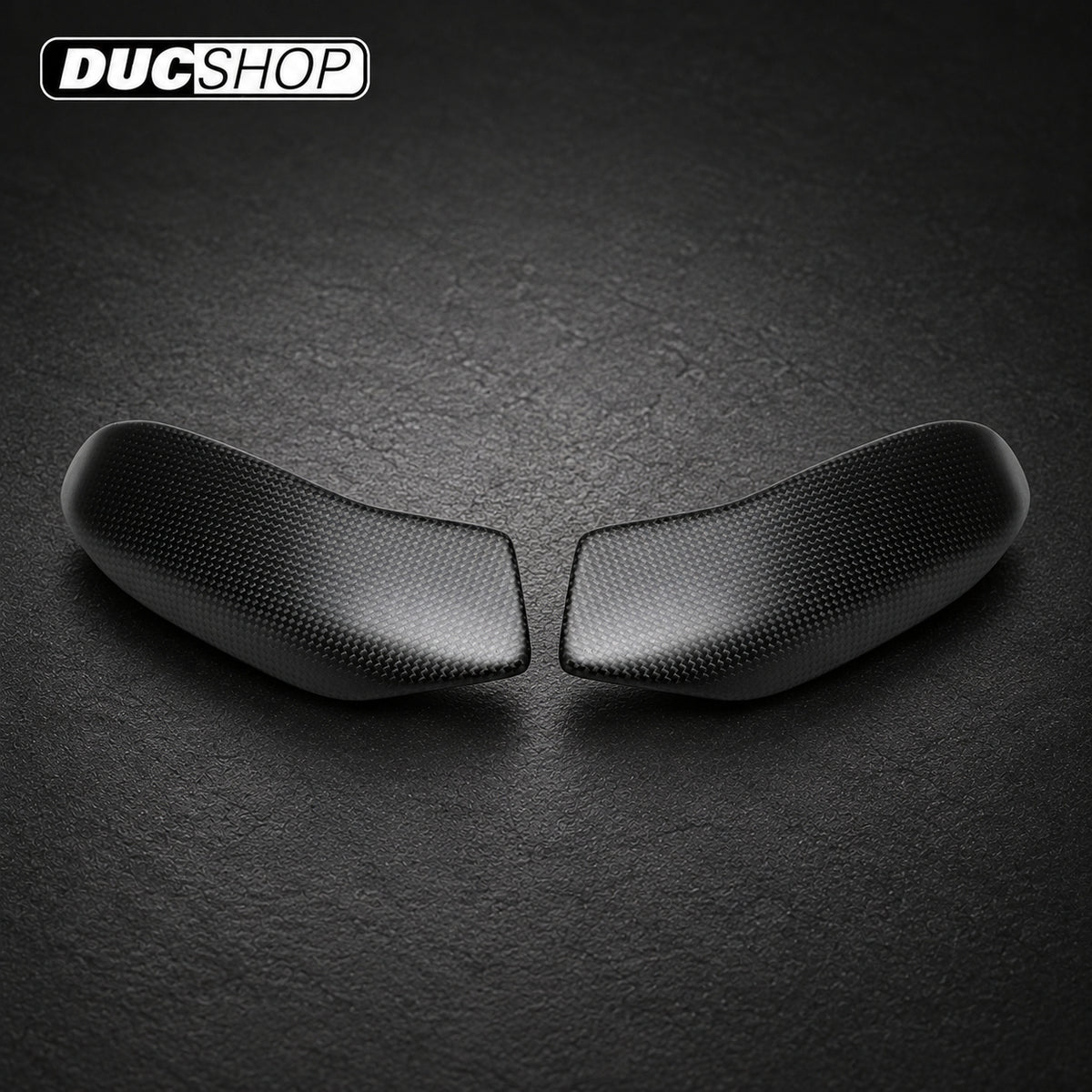 CNC Racing Carbon Fiber/Kevlar Fuel Tank Slider Kit for Ducati Panigale V4 / S / R / Speciale (18-21) and Streetfighter V4 (20-22) | Tank & Tail Sliders | ducshop.com