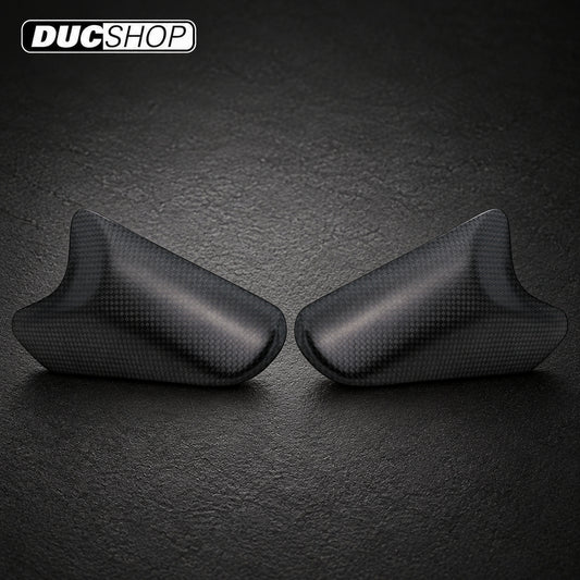 CNC Racing Carbon Fiber/Kevlar Fuel Tank Slider Kit for Ducati Panigale V4 / S / R / SP (2022+) | Tank & Tail Sliders | ducshop.com