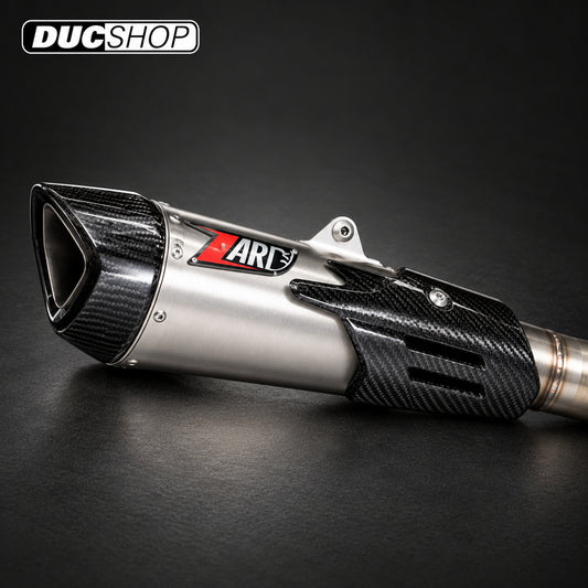Zard Full Titanium Racing Exhaust — Street Triple 765 2023+ — representative product view; see selected configuration and listing contents | Exhausts | ducshop.com