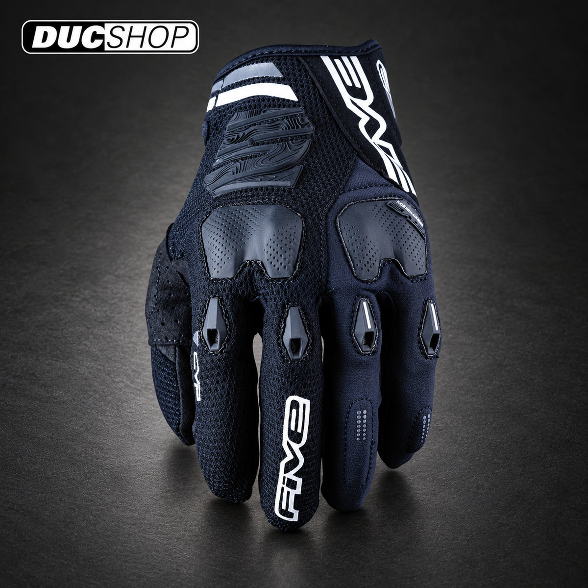 FIVE E2 - BLACK | Off Road Gloves | ducshop.com