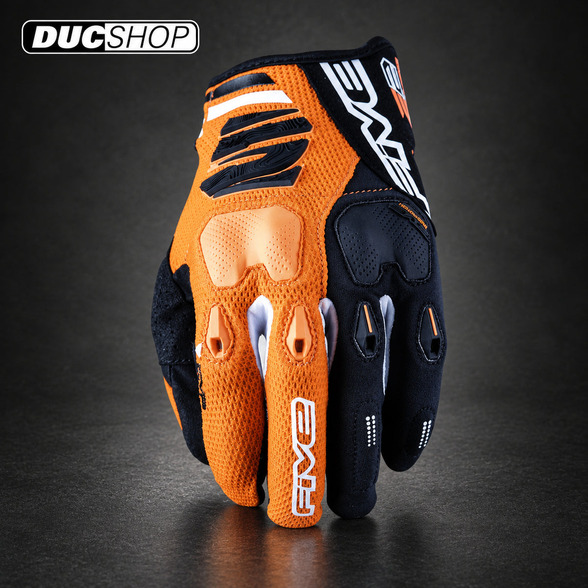 FIVE E2 - ORANGE | Off Road Gloves | ducshop.com