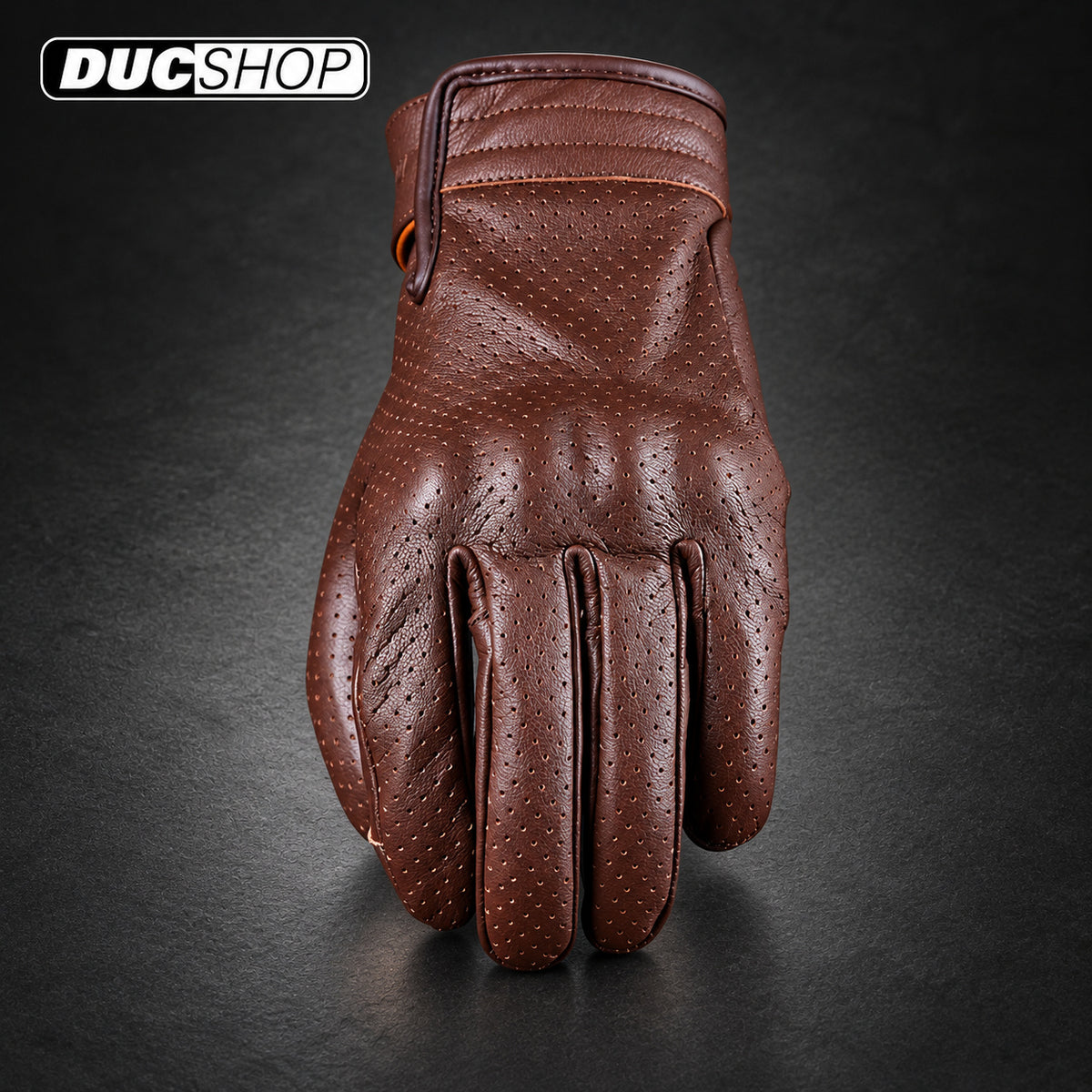 FIVE MUSTANG EVO - BROWN | Short Gloves | ducshop.com