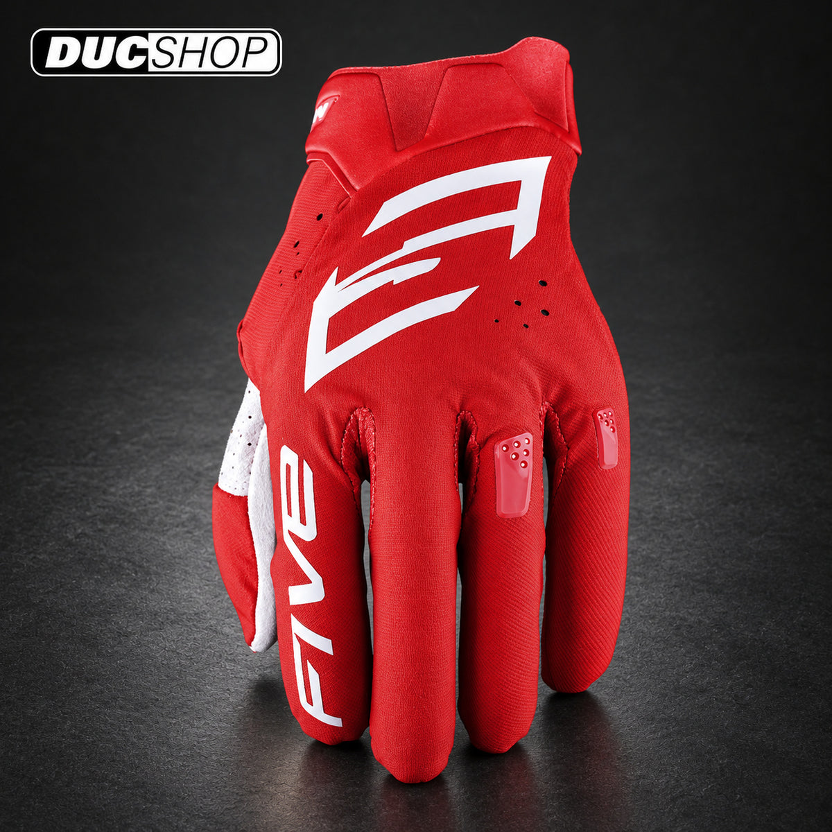 FIVE MXF1 EVO - RED | Off Road Gloves | ducshop.com