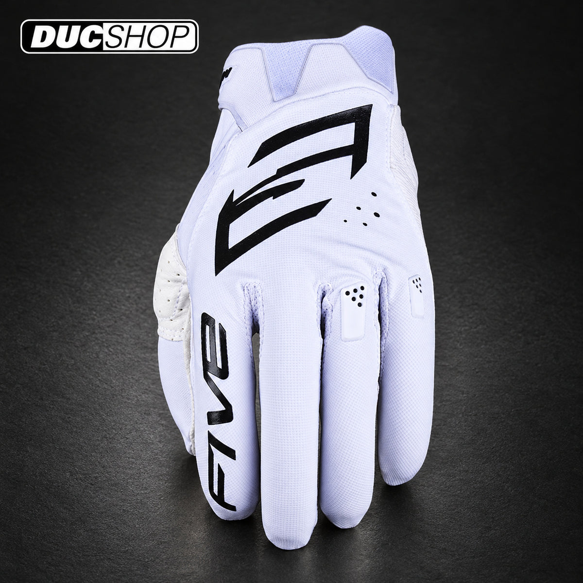 FIVE MXF1 EVO - WHITE | Off Road Gloves | ducshop.com