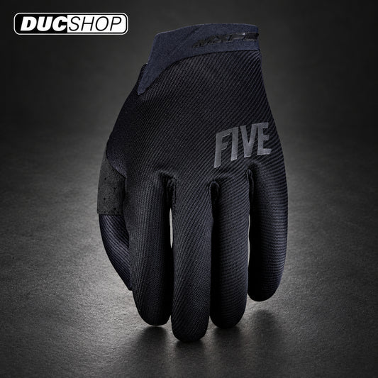 FIVE MXF2 EVO - MONO BLACK | Off Road Gloves | ducshop.com